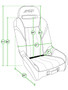 PRP Seats A5701-CFZF - PRP CF Moto Z Force 500/600/800/1000 GT/S.E. Suspension Seat