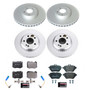 PowerStop ESK8072 - Power Stop 2017 Mercedes-Benz E300 Front & Rear Eurostop Brake Kit