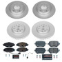 PowerStop ESK8364 - Power Stop 15-18 Volkswagen GTI Front & Rear Euro-Stop Brake Kit