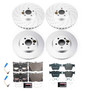 PowerStop ESK7988 - Power Stop 17-21 Mercedes-Benz GLC43 AMG Front & Rear Eurostop Brake Kit