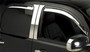 Putco 480056 - 14-14 Chevrolet Silverado HD - Crew Cab (Set of 4) Element Chrome Window Visors
