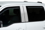 Putco 480025 - 2021 Ford F-150 Super Crew Element Chrome Window Visors (Set of 4) Putco 480025 - 2021 Ford F-150 Super Crew Element Chrome Window Visors (Set of 4)