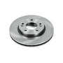 PowerStop JBR1325 - Power Stop 07-10 Hyundai Elantra Front Autospecialty Brake Rotor