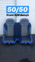 PRP Seats A65 - PRP Polaris RZR S 900/XP 1000/Turbo/Turbo S GT/S.E. 50/50 Front Suspension Bench Seat
