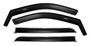 Putco 680243 - 19-21 Chevy Silverado 1500 - Double Cab Element Matte Black Window Visors (Set of 4)