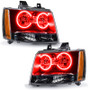 ORACLE Lighting 7001-003 - 07-13 Chevrolet Avalanche Pre-Assembed SMD Headlights - Red