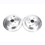 PowerStop JBR1368XPR - Power Stop 06-07 Subaru B9 Tribeca Rear Evolution Drilled & Slotted Rotors - Pair