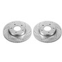 PowerStop JBR1521XPR - Power Stop 10-11 Kia Soul Front Evolution Drilled & Slotted Rotors - Pair
