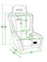 PRP Seats A9104 - PRP Podium Elite 2In. Extra Tall Suspension Seat