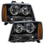 ORACLE Lighting 7001-335 - 07-13 Chevy Avalanche Pre-Assembed SMD Headlights - ColorSHIFT w/ BC1 Controller