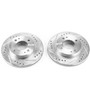 PowerStop JBR1722XPR - Power Stop 14-15 Mitsubishi Mirage Front Evolution Drilled & Slotted Rotors - Pair PowerStop JBR1722XPR - Power Stop 14-15 Mitsubishi Mirage Front Evolution Drilled & Slotted Rotors - Pair