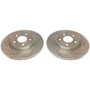 PowerStop JBR1775XPR - Power Stop 19-20 Infiniti QX50 Rear Evolution Drilled & Slotted Rotors - Pair