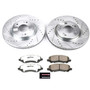 PowerStop K094-26 - Power Stop 06-12 Mitsubishi Eclipse Front Z26 Street Warrior Brake Kit