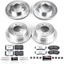 PowerStop K1133-36 - Power Stop 98-07 Lexus LX470 Front & Rear Z36 Truck & Tow Brake Kit