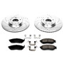 PowerStop K112 - Power Stop 08-12 Infiniti EX35 Front Z23 Evolution Sport Brake Kit