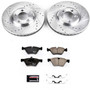 PowerStop K1349 - Power Stop 2005 Jaguar S-Type Front Z23 Evolution Sport Brake Kit