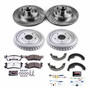 PowerStop K15023DK-26 - Power Stop 1975 Buick Skylark Front & Rear Z26 Street Warrior Brake Kit