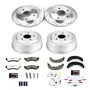 PowerStop K15165DK-36 - Power Stop 00-01 Dodge Ram 1500 Front & Rear Z36 Truck & Tow Brake Kit