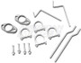 Pypes SFM29V - 1979-2004 Mustang Pype Bomb Cat Back Exhaust System M80 Mufflers 409 Stainless Steel  Performance Exhaust