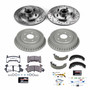 PowerStop K15054DK-26 - Power Stop 98-03 Chevrolet S10 Front & Rear Z26 Street Warrior Brake Kit