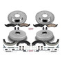 PowerStop K15131DK - Power Stop 93-02 Mercury Villager Front & Rear Z23 Evolution Sport Brake Kit
