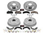 PowerStop K15080DK - Power Stop 85-86 Cadillac DeVille Front & Rear Z23 Evolution Sport Brake Kit