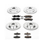 PowerStop K1518 - Power Stop 88-95 Chevrolet Corvette Front & Rear Z23 Evolution Sport Brake Kit