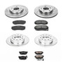 PowerStop K164 - Power Stop 04-06 Hyundai Tiburon Front & Rear Z23 Evolution Sport Brake Kit