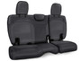 PRP Seats B043-03 - Rear Bench Cover for Jeep Wrangler JLU 4 door with no armrest Black and Gray
