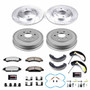 PowerStop K15237DK-36 - Power Stop 05-06 Chevrolet Silverado 1500 Front & Rear Z36 Truck & Tow Brake Kit