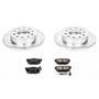 PowerStop K170 - Power Stop 03-08 Hyundai Tiburon Rear Z23 Evolution Sport Brake Kit