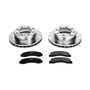 PowerStop K1885 - Power Stop 1999 Ford F-250 Super Duty Front Z23 Evolution Sport Brake Kit