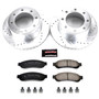 PowerStop K1799 - Power Stop 05-07 Ford F-250 Super Duty Rear Z23 Evolution Sport Brake Kit