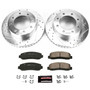 PowerStop K1781 - Power Stop 10-12 Ford F-450 Super Duty Front Z23 Evolution Brake Kit