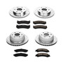 PowerStop K2015 - Power Stop 02-06 Cadillac Escalade Front & Rear Z23 Evolution Sport Brake Kit