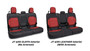 PRP Seats B056-04 - Rear Bench Cover for Jeep Gladiator JT With Armrest Black and tan