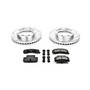 PowerStop K1992 - Power Stop 90-00 Chevrolet K3500 Front Z23 Evolution Sport Brake Kit