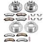 PowerStop K1892-36 - Power Stop 99-01 Ford F-250 Super Duty Front & Rear Z36 Truck & Tow Brake Kit