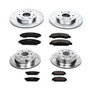 PowerStop K2068 - Power Stop 07-08 Cadillac Escalade Front & Rear Z23 Evolution Sport Brake Kit