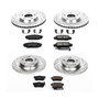 PowerStop K2277 - Power Stop 00-09 Honda S2000 Front & Rear Z23 Evolution Sport Brake Kit