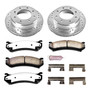 PowerStop K2036-36 - Power Stop 01-03 Chevrolet Silverado 1500 HD Rear Z36 Truck & Tow Brake Kit