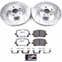 PowerStop K2316-26 - Power Stop 03-08 Pontiac Vibe Front Z26 Street Warrior Brake Kit