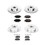 PowerStop K2315 - Power Stop 05-10 Scion tC Front & Rear Z23 Evolution Sport Brake Kit