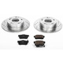 PowerStop K2391 - Power Stop 04-08 Acura TSX Rear Z23 Evolution Sport Brake Kit