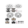 PowerStop K2799 - Power Stop 96-98 Audi A4 Quattro Front & Rear Z23 Evolution Sport Brake Kit