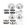 PowerStop K2756-36 - Power Stop 01-02 Toyota Sequoia Front & Rear Z36 Truck & Tow Brake Kit
