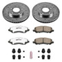 PowerStop K2992-26 - Power Stop 07-12 Dodge Caliber Front Z26 Street Warrior Brake Kit