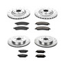 PowerStop K2875 - Power Stop 06-07 Cadillac CTS Front & Rear Z23 Evolution Sport Brake Kit