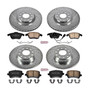 PowerStop K2757 - Power Stop 09-10 Volkswagen Tiguan Front & Rear Z23 Evolution Sport Brake Kit