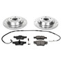 PowerStop K3069 - Power Stop 2006 Mercedes-Benz S350 Rear Z23 Evolution Sport Brake Kit